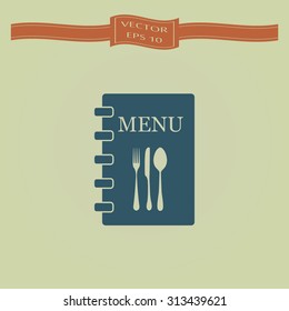 Blue Restaurant menu design 