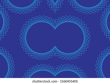 Blue Retro Abstract Background Vector