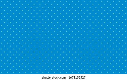 Blue Retro Background With Pop Art Style And Blue Polkadot