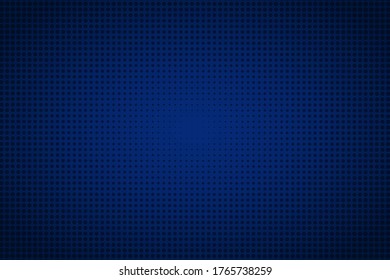 Blauer Retro-halber Hintergrund. Halftone Textur. Vektorgrafik