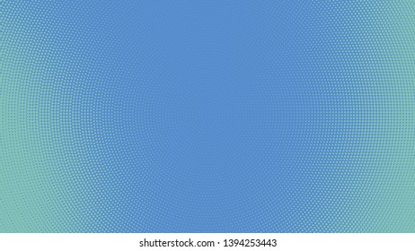 Blue retro pop art background