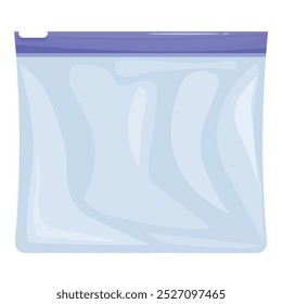 Bolsa de almacenamiento de cremallera reutilizable azul para alimentos, almacenar verduras, carne, pescado o cualquier otro objeto