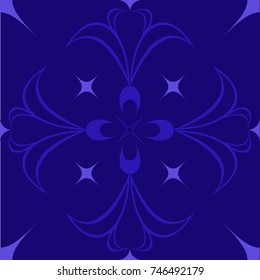 blue rhombus abstraction semicircle graphics vector design square