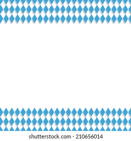 Blue rhombus pieces on the white background. Eps 10 vector file.