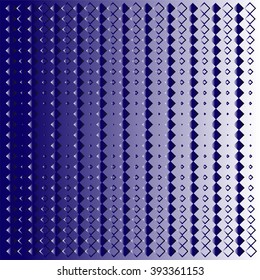 Blue rhombuses on the dark background