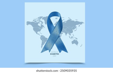 fita azul, fita diabetes, dia mundial do diabetes 