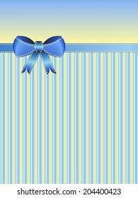 blue ribbon and blue lines background