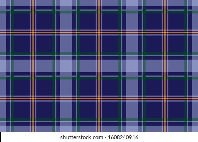 Blue Ridge Tartan. Seamless rectangle pattern for fabric, kilts, skirts, plaids