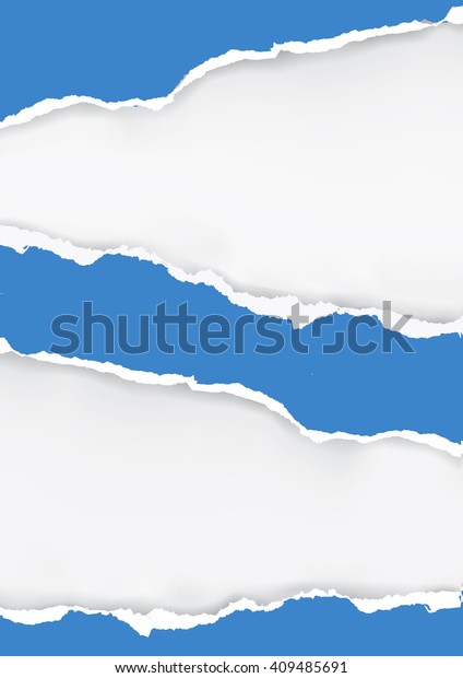 Blue\
ripped paper background.\
Illustration of blue ripped paper with\
place for your image or text. Vector\
available.\

