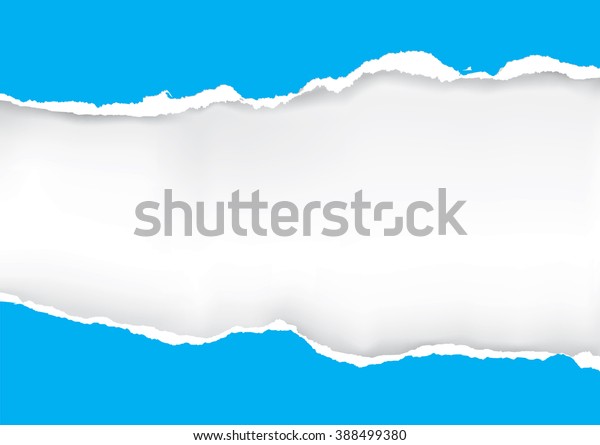 Blue ripped\
paper.\
Illustration of orange ripped paper with place for your\
image or text. Vector\
available.\
