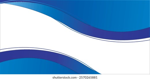 Blue river ocean wave layer vector background arts