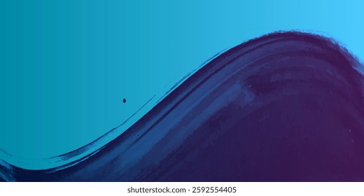 Blue river ocean wave layer vector background illustration, Abstract blue wavy business style background, covers, wallpapers, brands, social media design, Abstract blue wavy business style.