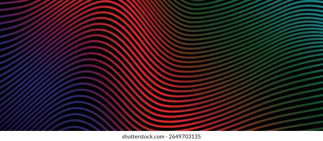 Blue river ocean wave layer vector background