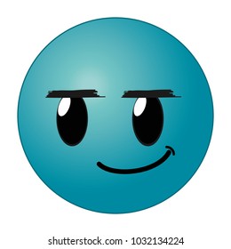 blue rogue face gesture emoji expression