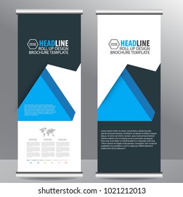 Front Back Page Annual Report Brochure Stock Vector (Royalty Free ...