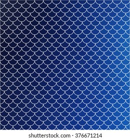Blue Roof tiles pattern, Creative Design Templates