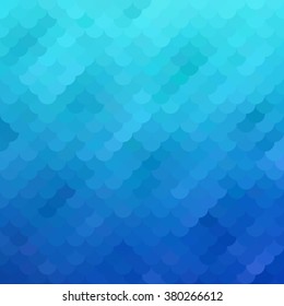Blue Roof tiles pattern, Creative Design Templates