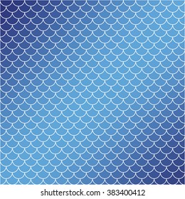 Blue Roof tiles pattern, Creative Design Templates