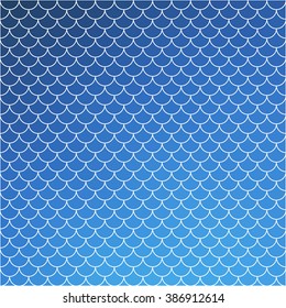 Blue Roof tiles pattern, Creative Design Templates