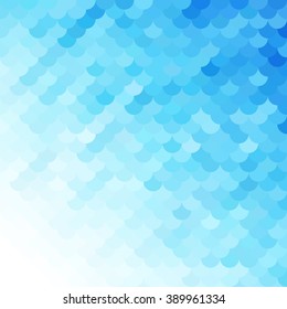 Blue Roof tiles pattern, Creative Design Templates
