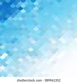 Blue Roof tiles pattern, Creative Design Templates
