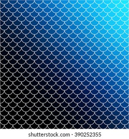 Blue Roof tiles pattern, Creative Design Templates
