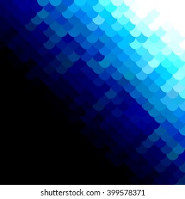 Blue Roof tiles pattern, Creative Design Templates