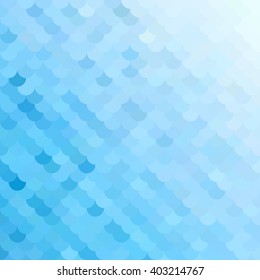 Blue Roof tiles pattern, Creative Design Templates