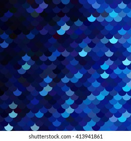 Blue Roof tiles pattern, Creative Design Templates