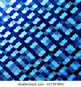 Blue Roof tiles pattern, Creative Design Templates