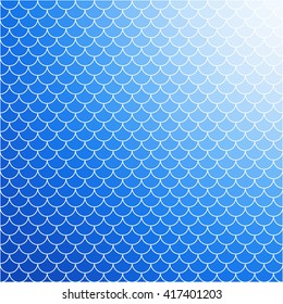 Blue Roof tiles pattern, Creative Design Templates