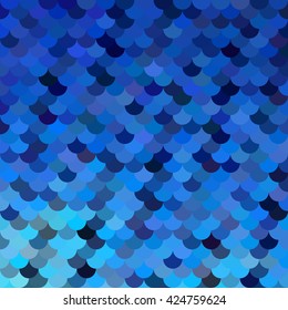 Blue Roof tiles pattern, Creative Design Templates
