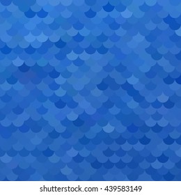 Blue Roof tiles pattern, Creative Design Templates