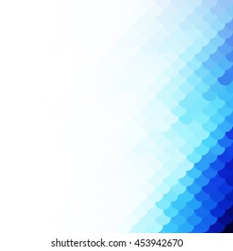 Blue Roof tiles pattern, Creative Design Templates