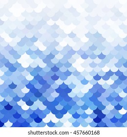 Blue Roof tiles pattern, Creative Design Templates