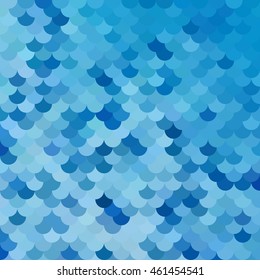 Blue Roof tiles pattern, Creative Design Templates