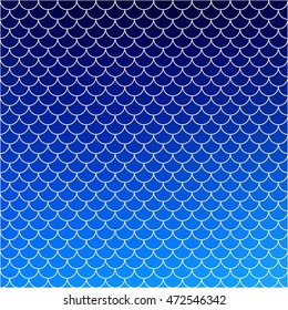 Blue Roof tiles pattern, Creative Design Templates
