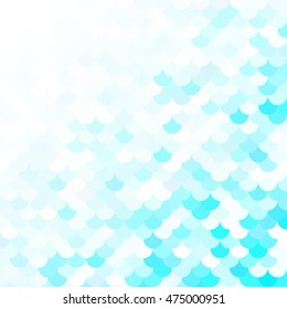 Blue Roof tiles pattern, Creative Design Templates