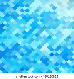 Blue Roof tiles pattern, Creative Design Templates