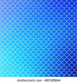 Blue Roof tiles pattern, Creative Design Templates