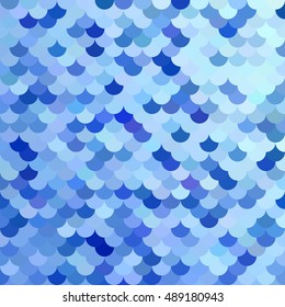 Blue Roof tiles pattern, Creative Design Templates