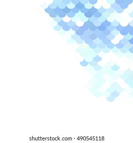 Blue Roof tiles pattern, Creative Design Templates