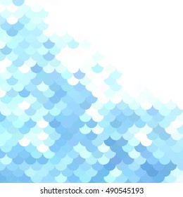 Blue Roof tiles pattern, Creative Design Templates