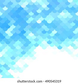 Blue Roof tiles pattern, Creative Design Templates