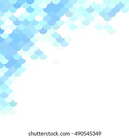 Blue Roof tiles pattern, Creative Design Templates