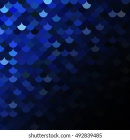 Blue Roof tiles pattern, Creative Design Templates