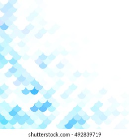Blue Roof tiles pattern, Creative Design Templates