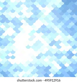 Blue Roof tiles pattern, Creative Design Templates