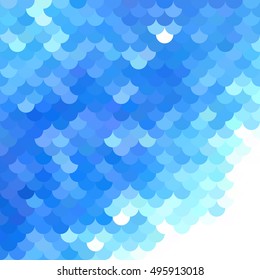 Blue Roof tiles pattern, Creative Design Templates