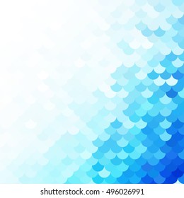 Blue Roof tiles pattern, Creative Design Templates